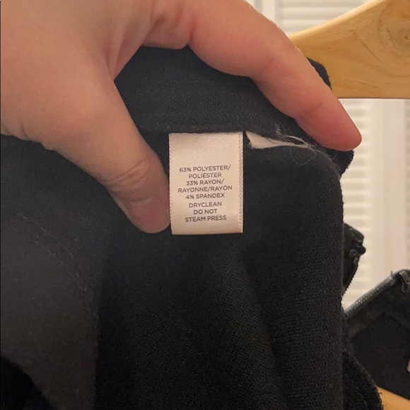 LOFT Black Sheath Dress - Picture 6 of 8